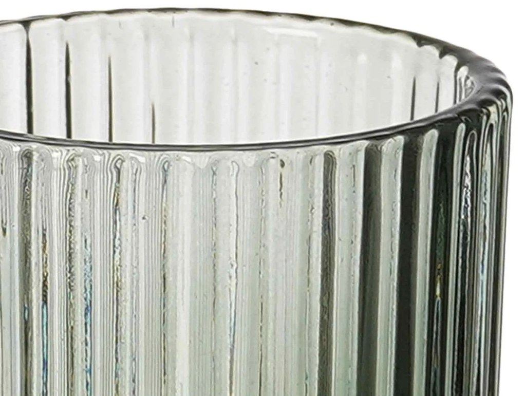 Kieliszki do szampana LINES z ryflowanego szkła, zestaw 6 sztuk, 160 ml