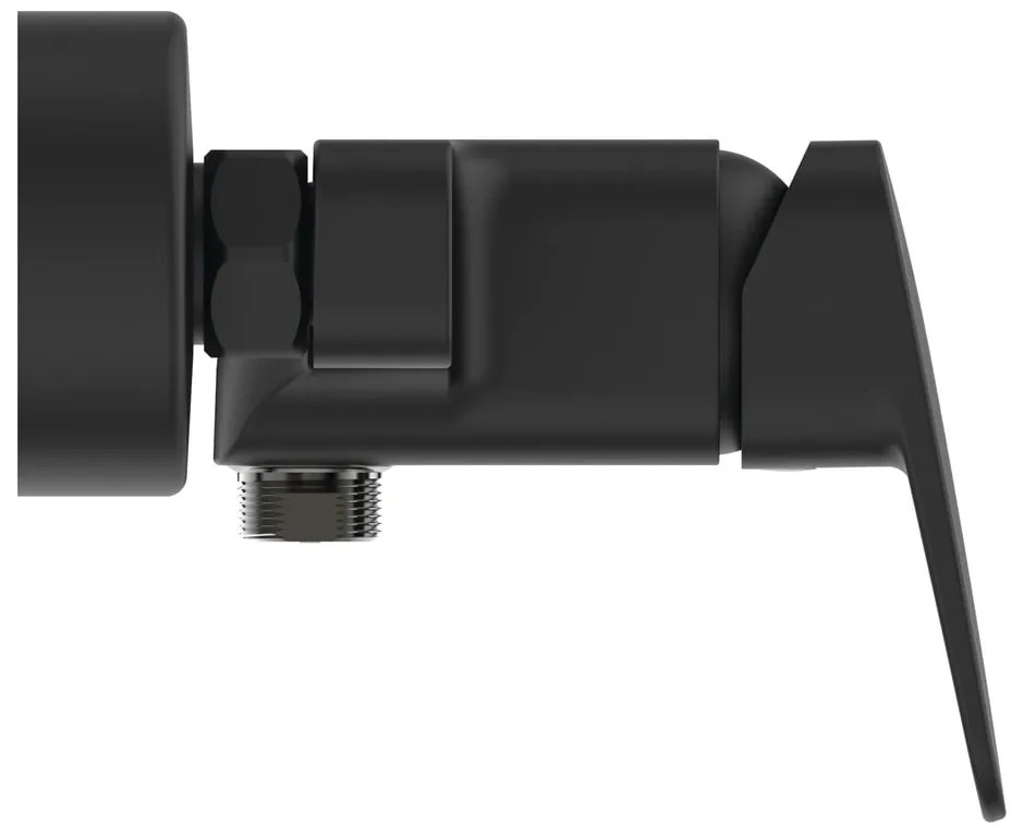 Prysznicowa bateria ścienna w kolorze matowej czerni Ceraplan – Ideal Standard