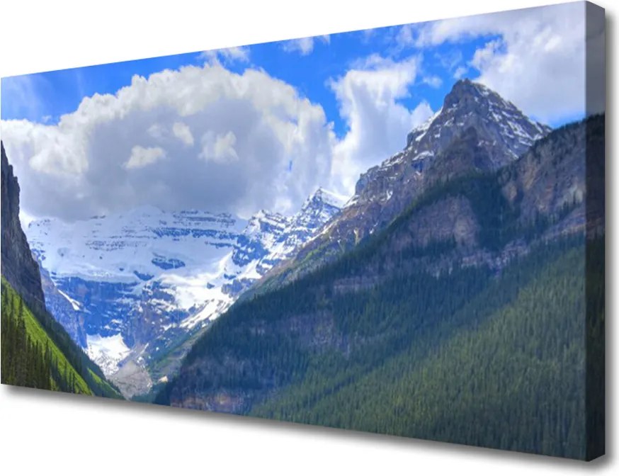 Obraz canvas Radosna Kompozycja Tulipanów