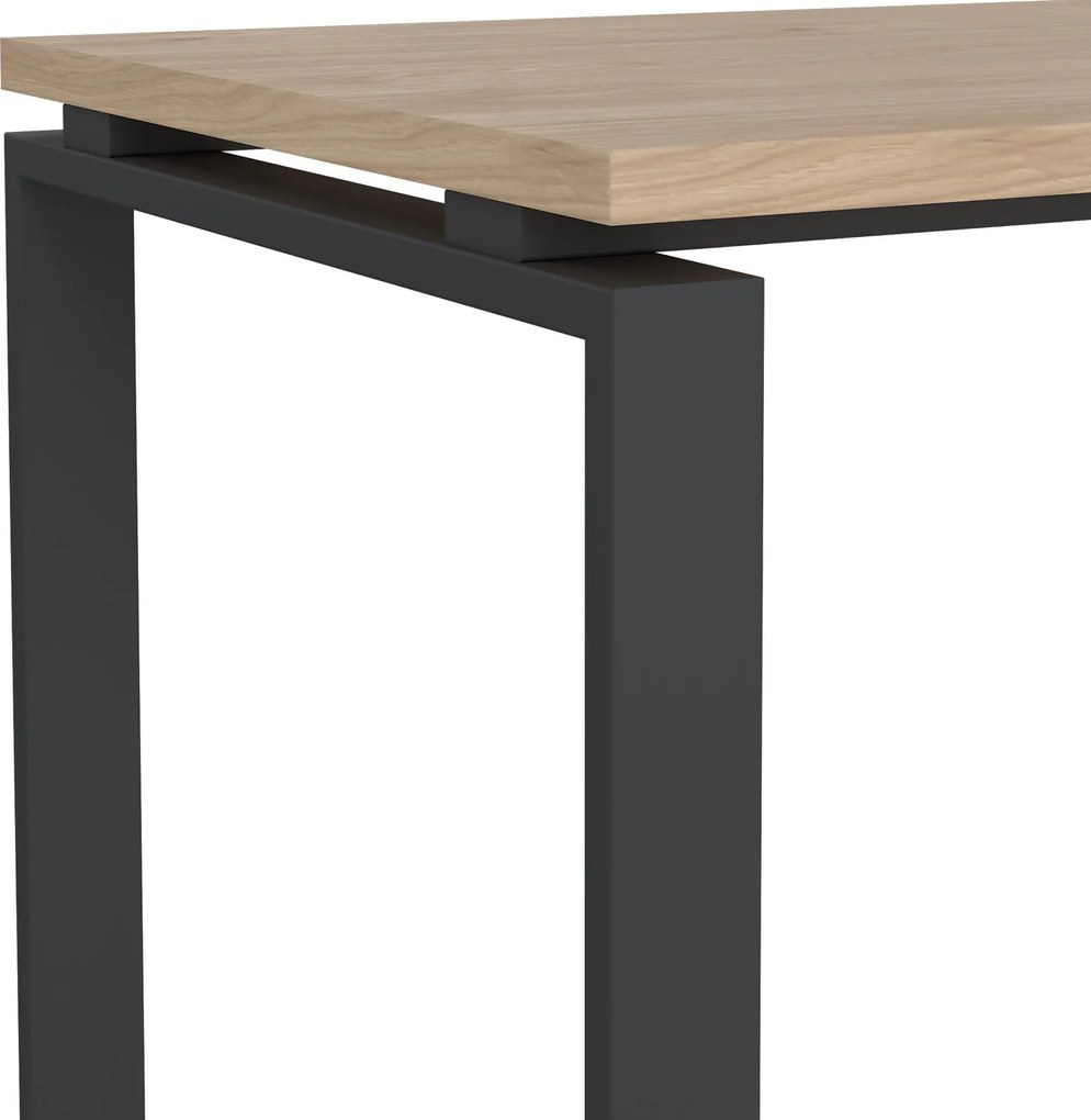 Biurko z przedłużeniem Sign 150 jackson hickory/szary mat