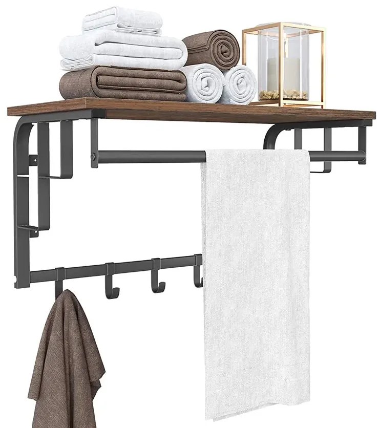 Półka Z Wieszakami Do Przedpokoju T2-F89