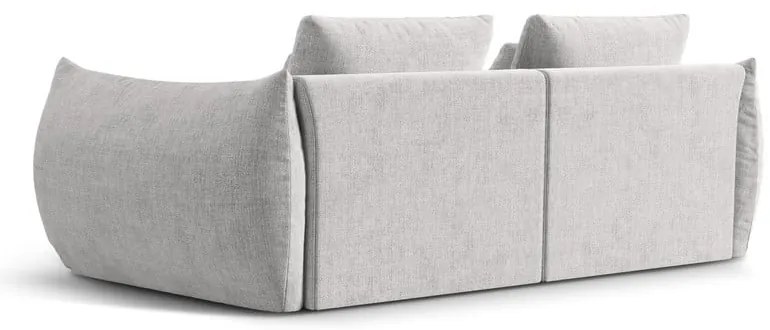 Jasnoszara sofa 232 cm Bloom – Micadoni Home