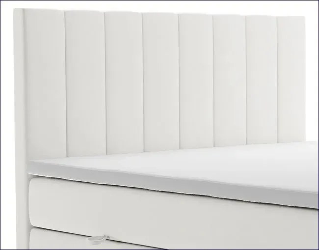 Podwójne łóżko boxspring Kongo 140x200 - 32 kolory