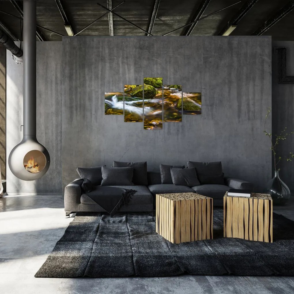 Obraz strumienia (125x70 cm)
