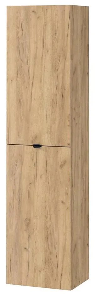 Cersanit S598-049-DSM - Wisząca szafka łazienkowa MALIKA 160x40 cm dąb