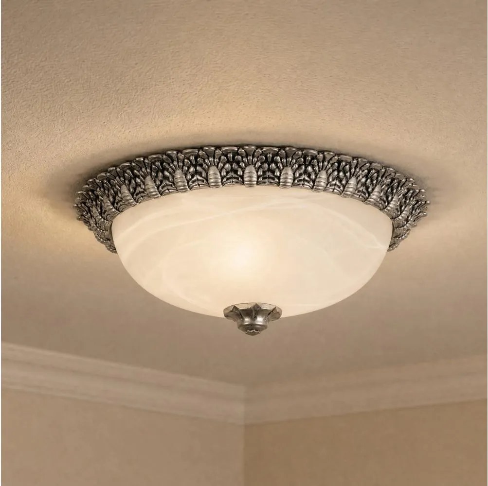 Brilagi - Lampa sufitowa FRESCO 2xE27/40W/230V śr. 30 cm srebrna