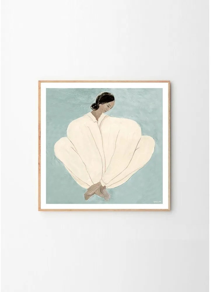 Plakat 50x50 cm Meet Me At Jaurés – Sofia Lind – The Poster Club