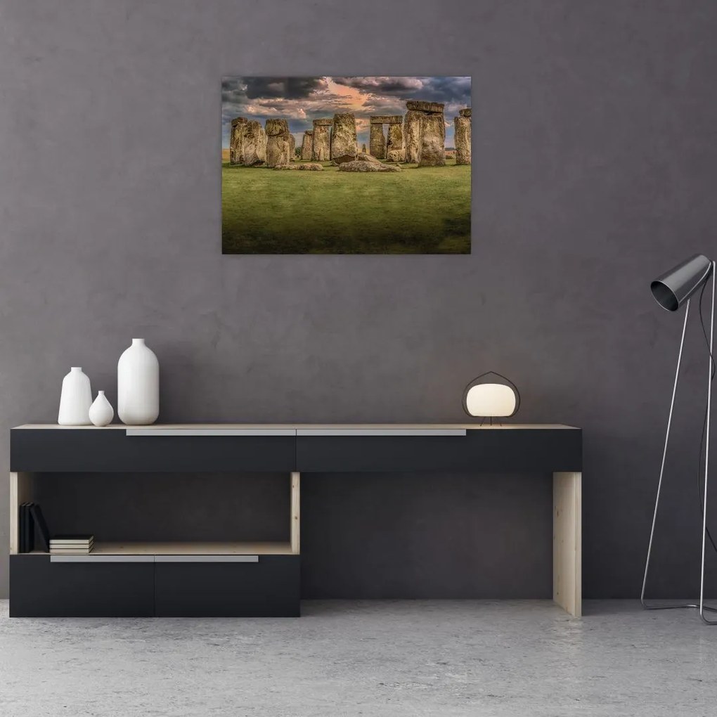 Obraz na szkle - Stonehenge (70x50 cm)
