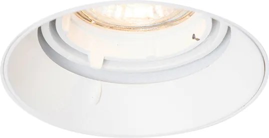 Inteligentny reflektor wpuszczany biały okrągły bezramkowy z Wifi GU10 50mm - Oneon