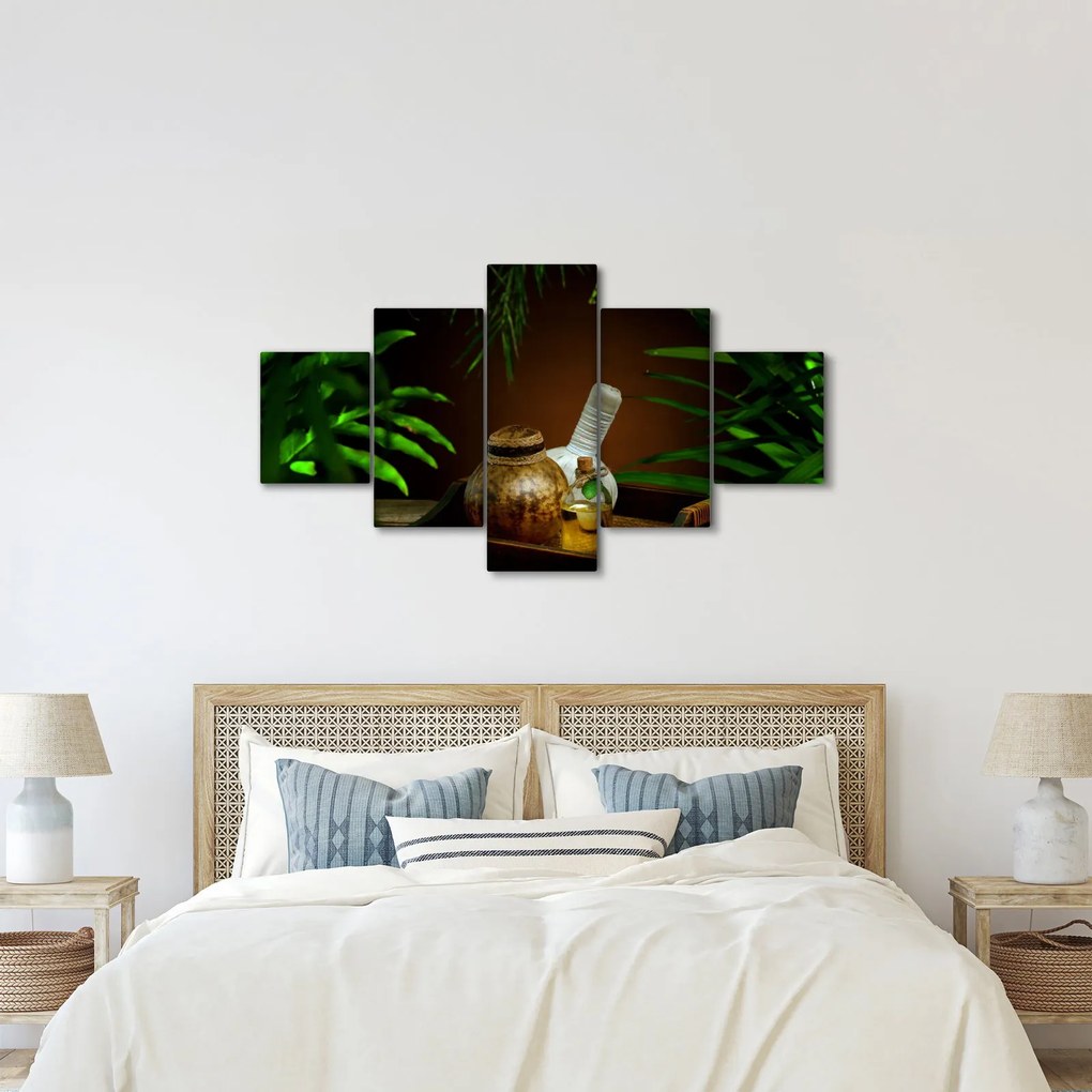 Obraz rzeczy spa (125x70 cm)