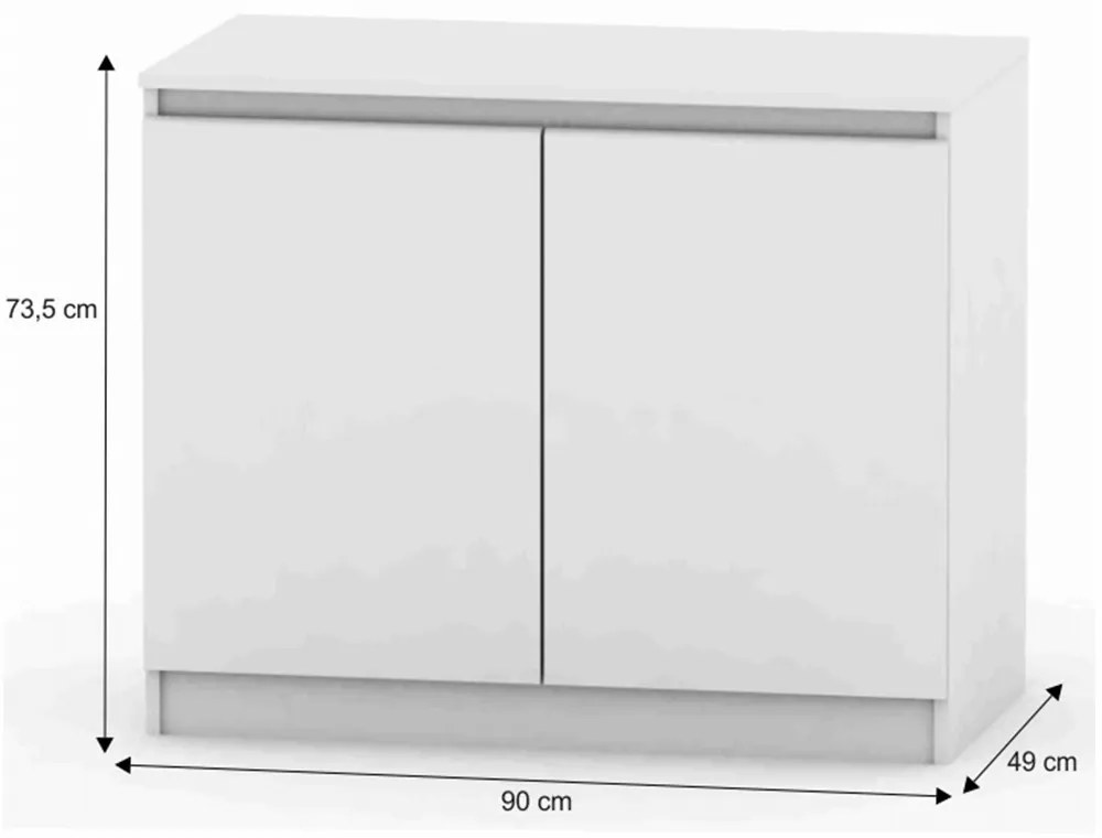 Szafka HANY NEW 008, biały