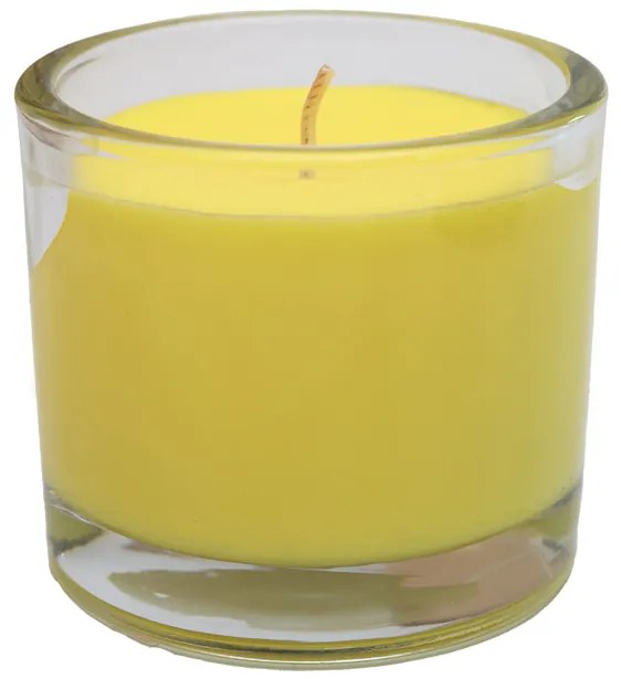 Świeca w szkle MINNESOTA POPCORN YELLOW 9 cm żółta