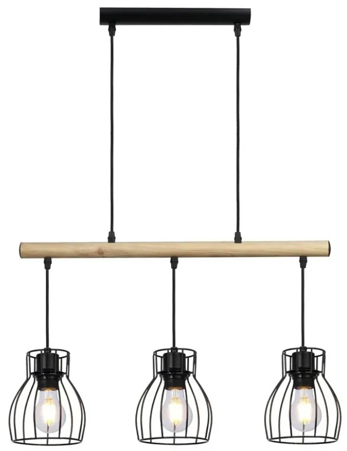 Loftowa lampa wisząca - 8X K295 K1-R24