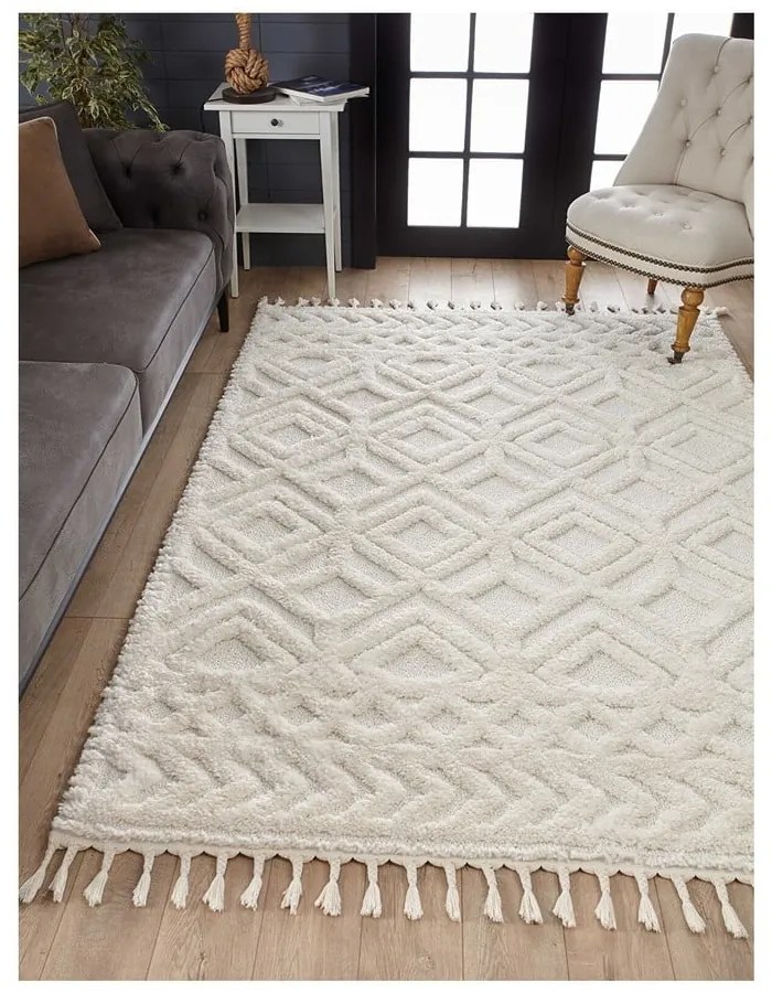 Beżowy dywan 150x80 cm Shaggy – Mila Home