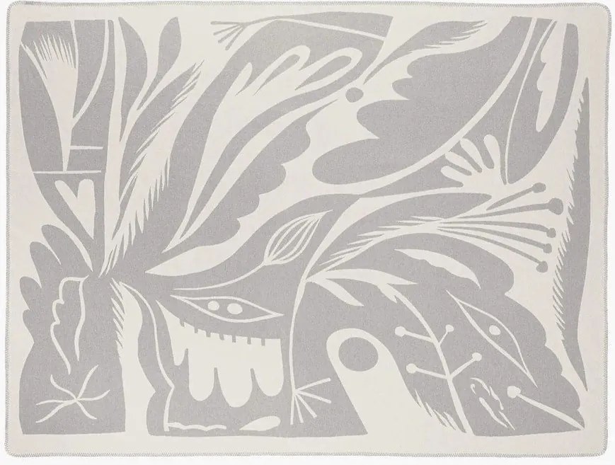 Jasnoszary koc 165x200 cm Lino – noo.ma