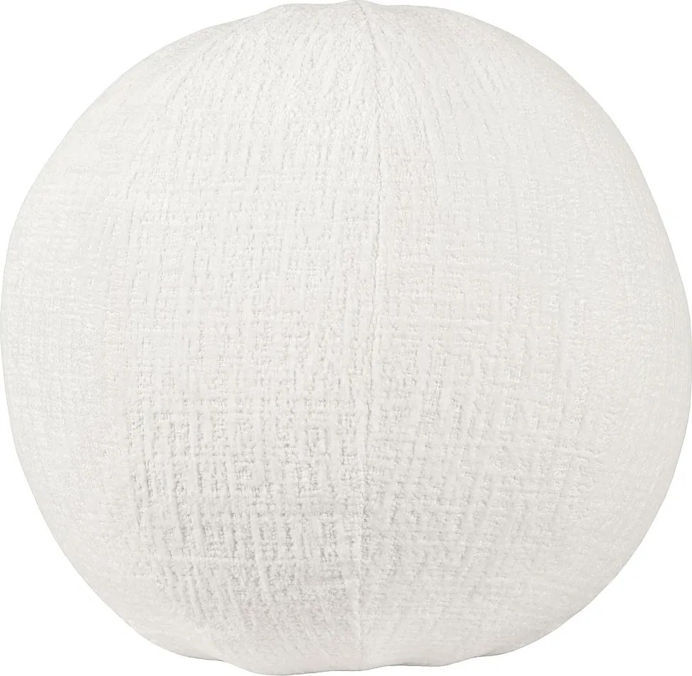 Poduszka 37x37x37 cm biała Leith LET76W