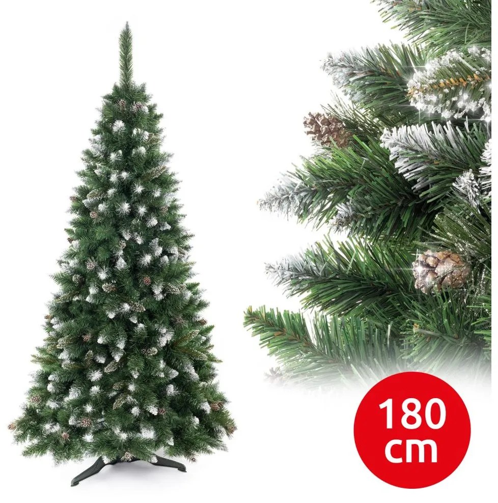 Choinka bożonarodzeniowa CRISTAL SILVER 180 cm sosna