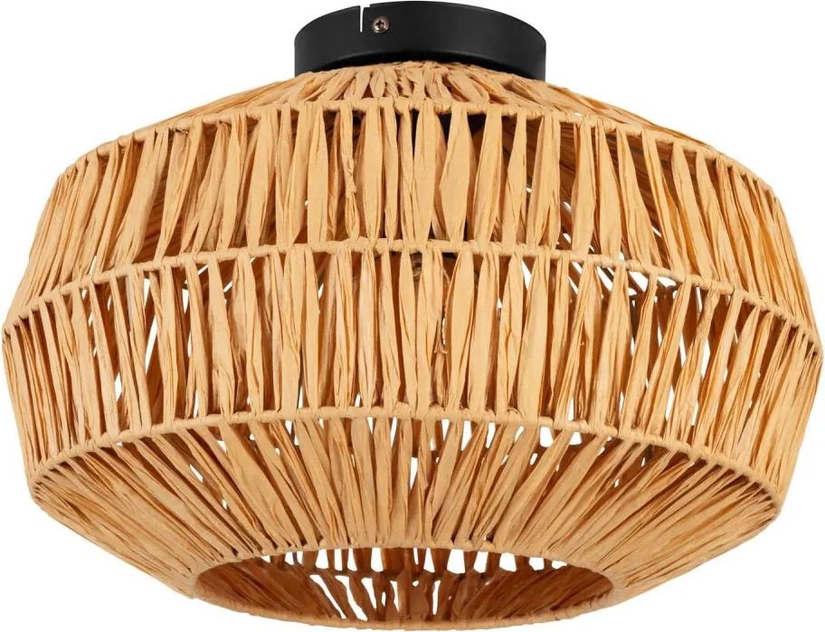 Eglo 44142 - Lampa sufitowa SHELDON 1xE27/40W/230V brązowa