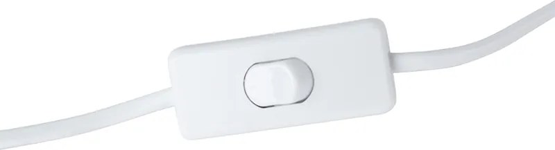 Retro lampa stołowa różowa z brązem - Milou