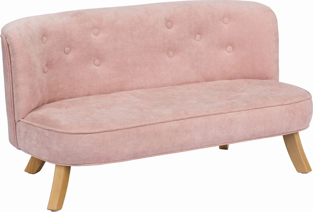 Nierozkładana sofa dziecięca Somebunny welur