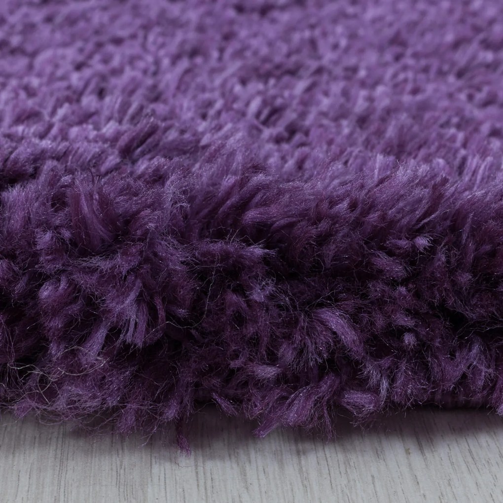 Dywan shaggy Fluffy Super Soft fioletowy 200 cm x 290 cm