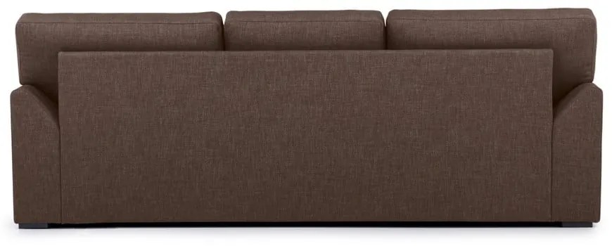 Brązowa rozkładana sofa 233 cm Janson – Scandic