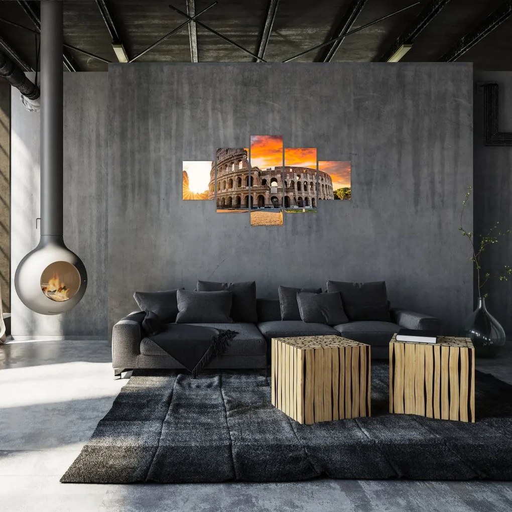 Obraz - Koloseum w Rzymie (125x70 cm)