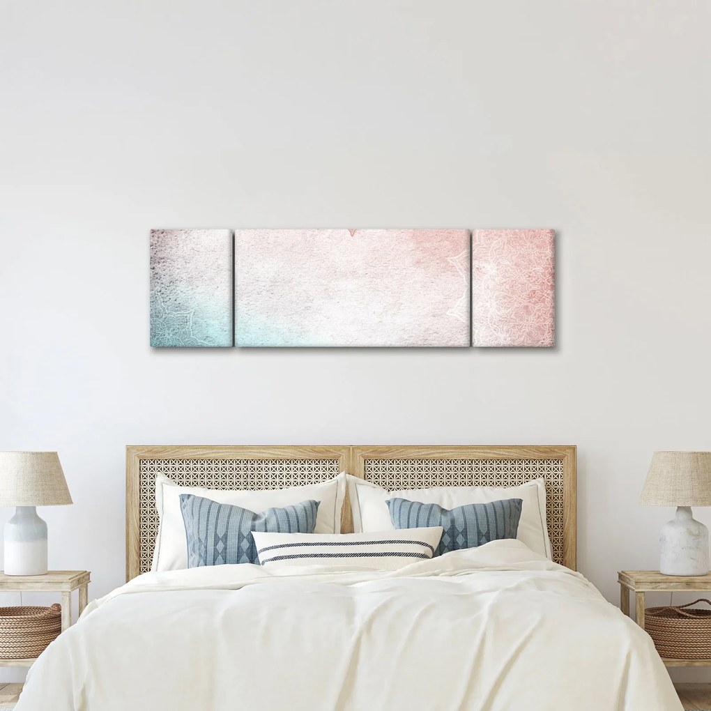 Obraz - Mandale na ścianie 2 (170x50 cm)