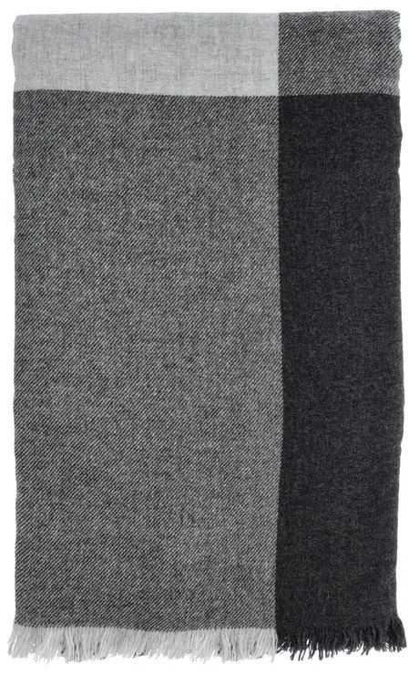 Szary wełniany koc 130x200 cm Merino – Södahl