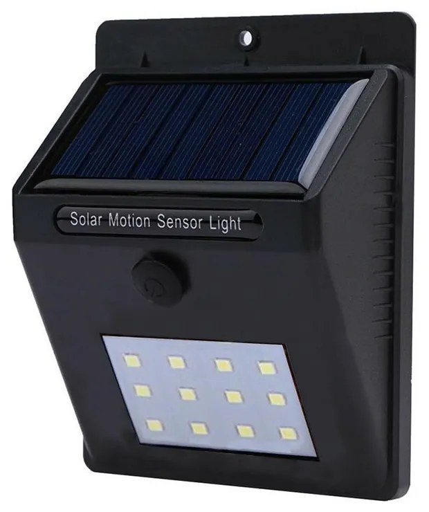 Lampa solarna LED na ścianę, 4 szt