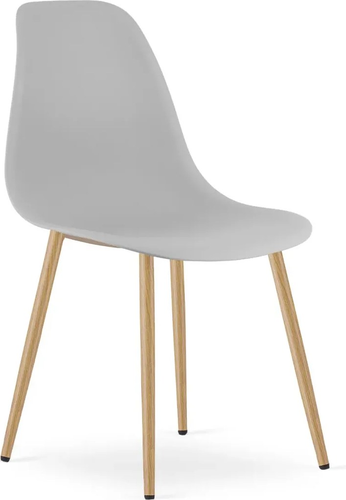 Zestaw stół z szarymi krzesłami Z4-S63