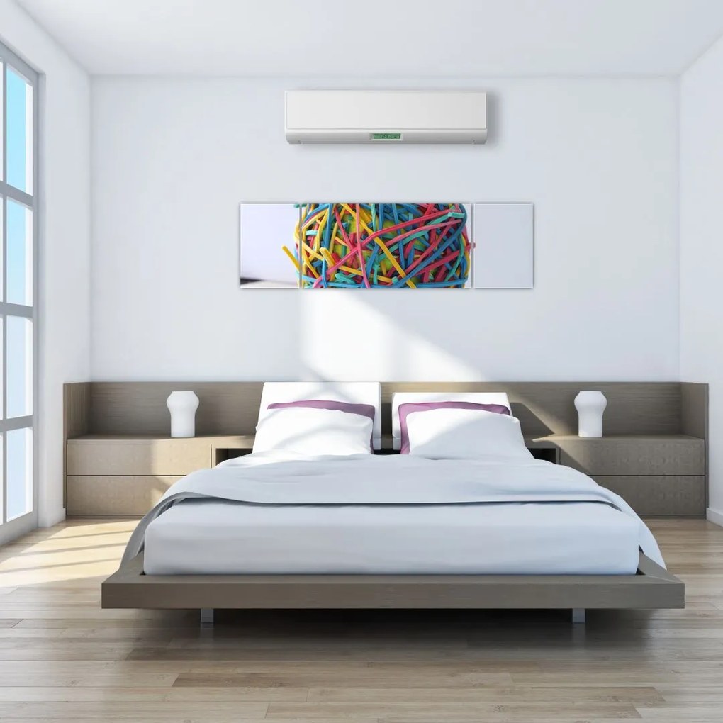 Obraz gumek (170x50 cm)