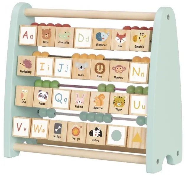 Tooky toy liczydło dwustronne alfabet obrazki