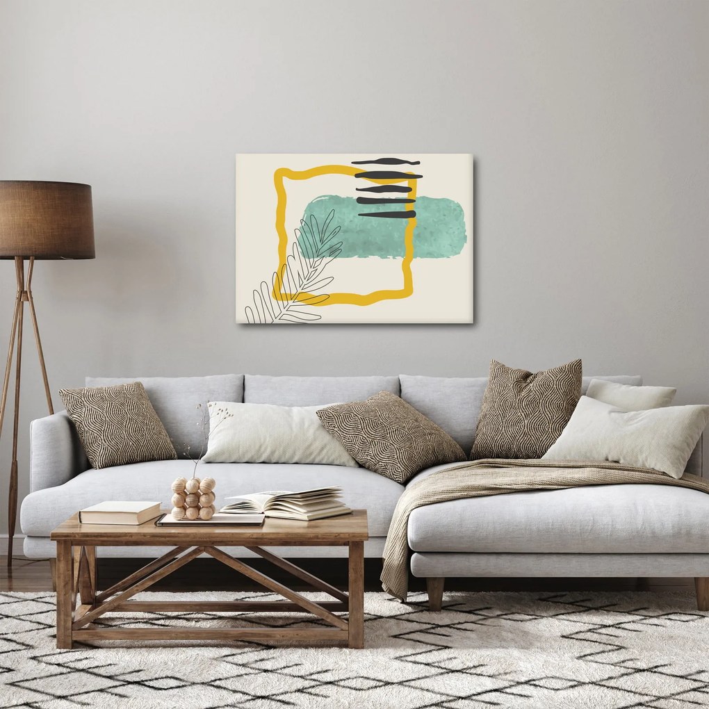 Obraz - Arkusze abstrakcyjne N⁰2 (70x50 cm)