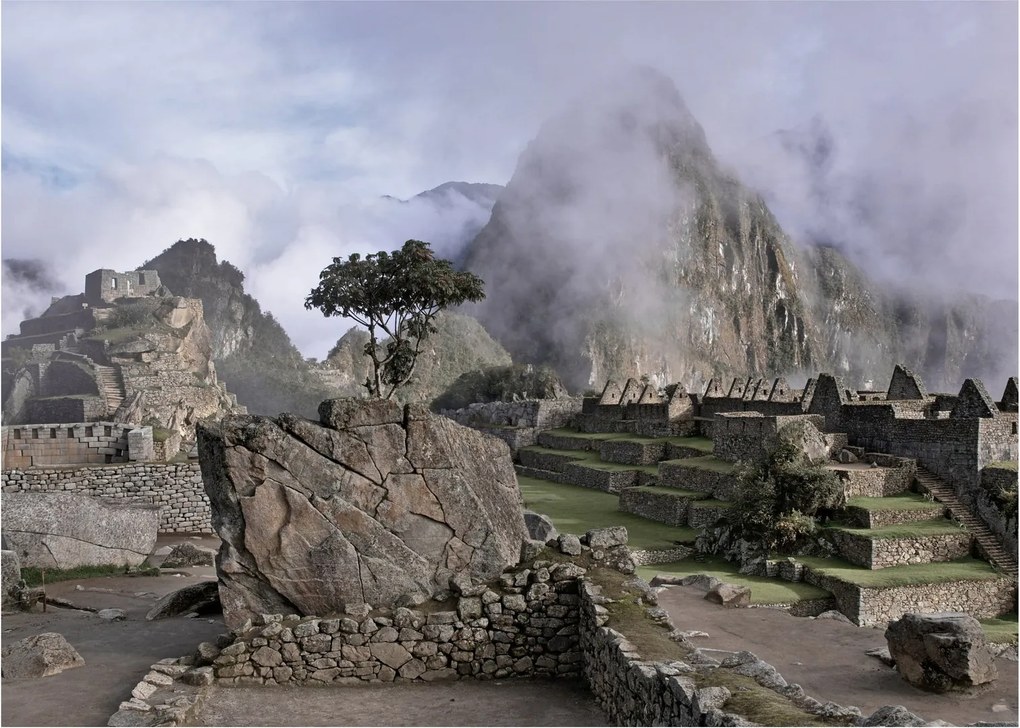 Obraz na szkle - Machu Picchu (70x50 cm)