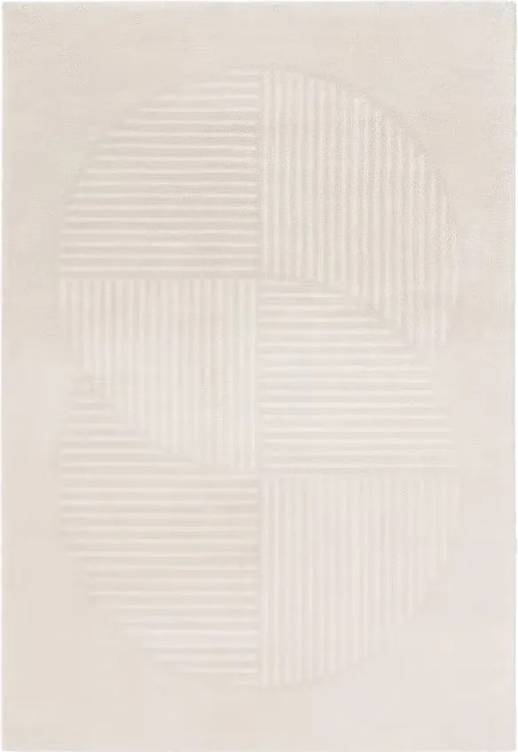 Minimalistyczny kremowy dywan Tacoma