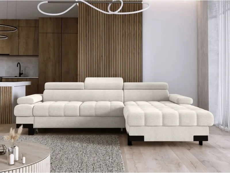 Narożnik SELVA S z funkcją spania i pojemnikiem WERSAL