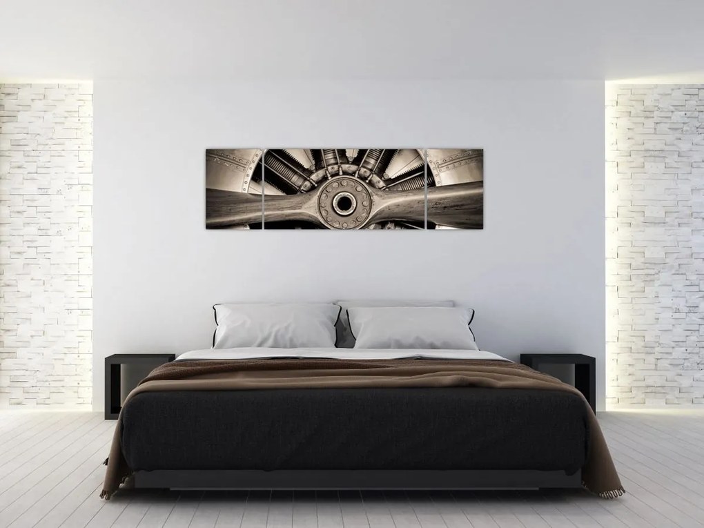 Obraz - Śmigło pneumatyczne (170x50 cm)