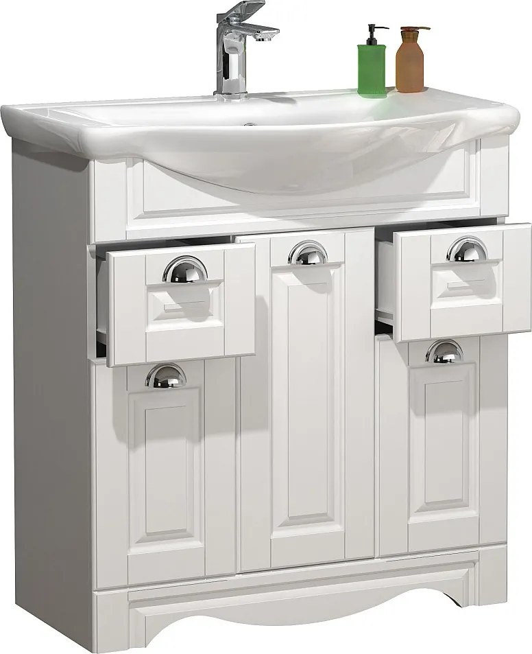 umywalka do mebli łazienkowych Casalo Biały W. 81 x S. 75 x G. 45 cm