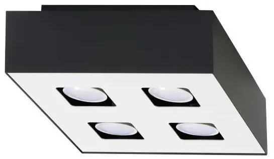 Nowoczesny plafon LED E776-Sofis - czarny