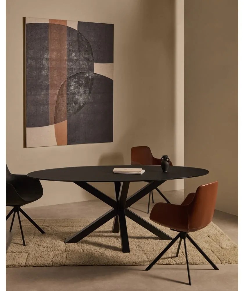 Stół ze szklanym blatem 100x200 cm Argo – Kave Home