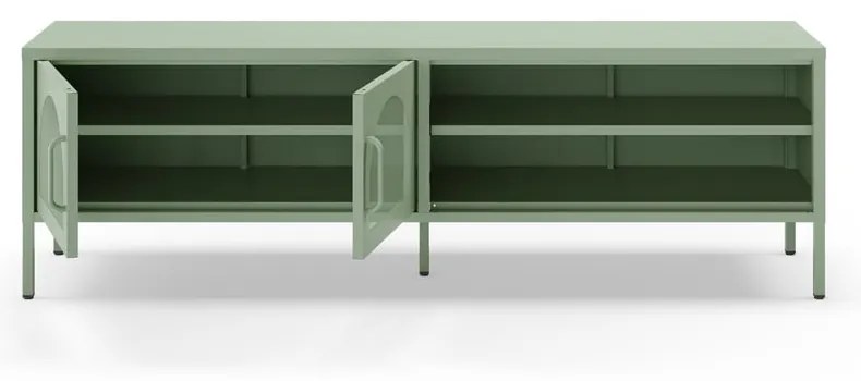Miętowa szafka pod TV 160x50 cm Diora – Marckeric