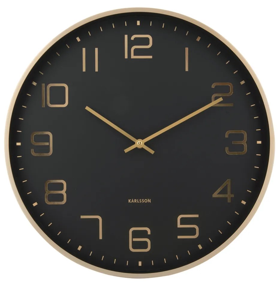 Zegar ścienny ELEGANCE GLOW, Ø 40 cm
