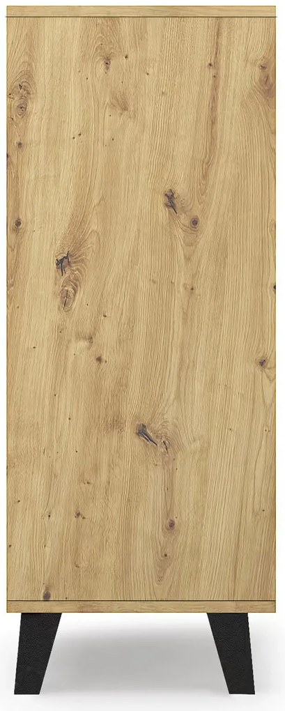Skandynawska komoda na ubrania dąb artisan + kaszmir Z3-A25