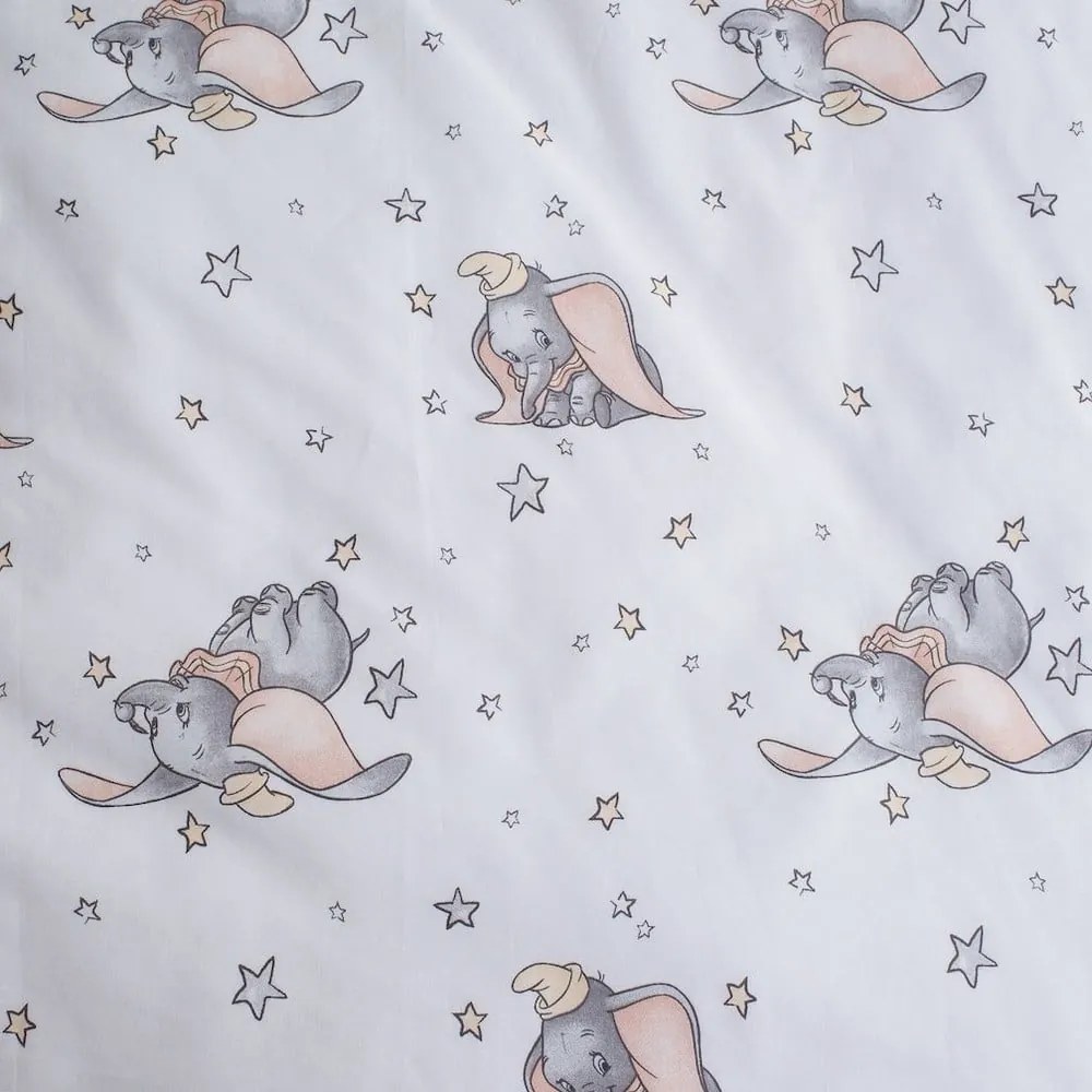 Bawełniana pościel dziecięca do łóżeczka 100x135 cm Dumbo – Jerry Fabrics