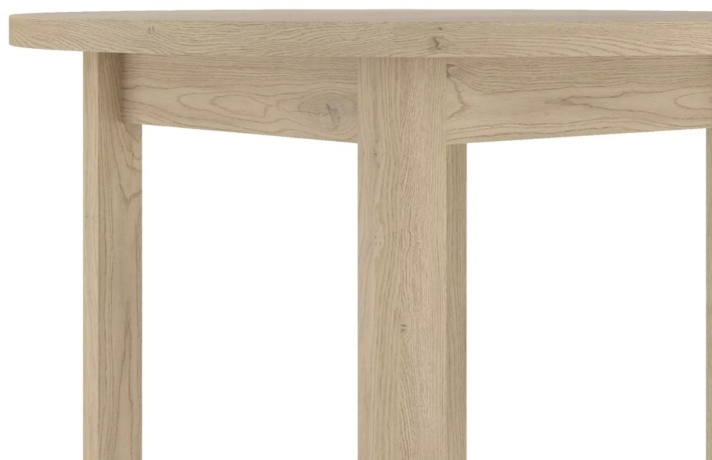 Okrągły stół jadalniany ADAM 80x80 cm, dekor dąb Cremona Torro