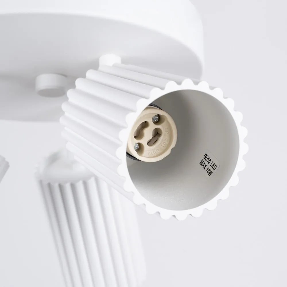 Biała lampa sufitowa Gleam – Nice Lamps