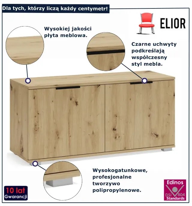 Na buty szafka dąb artisan K8-D36