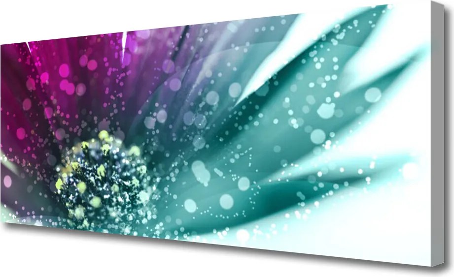 Obraz na płótnie Malarski Portret Kwiatu