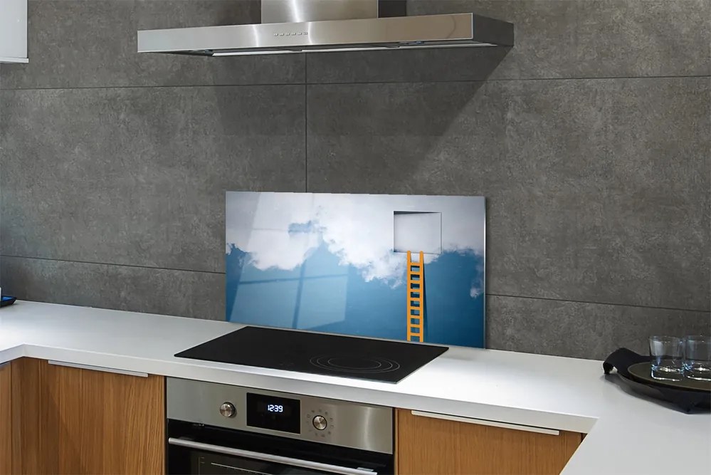 Panel szklany do Kuchni Drabina do Nieba